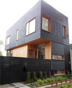 New developments in Trinity Bellwoods result in a number of interesting modern homes recently built here