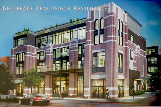 Bellefair Kew Beach Residences, a church conversion into lofts in Toronto's Beach community across from Kew Gardens