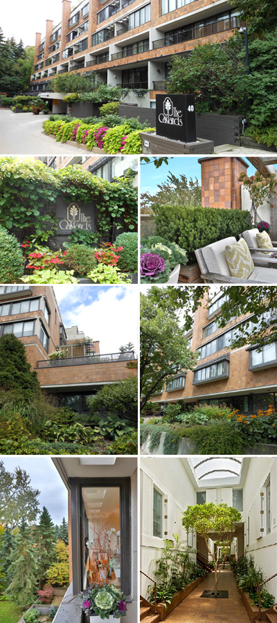 40 Oaklands Avenue condo - The Oaklands - in Torontos Summerhill neighbourhood. Boutique award-winning condo - townhouse development.