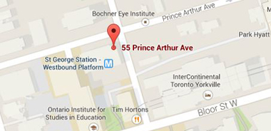 55 Prince Arthur Avenue condo is located in the Annex in Toronto, a vibrant, popular neighbourhood within walking distance to the University of Toronto, Royal Ontario Museum, and the fantastic shopping and dinning in Yorkville.