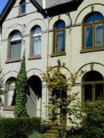 Attached homes are also called townhouses or row houses. They are also common in Riverdale, mostly among Victorian homes in south part of the neighbourhood