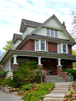 Detached homes in The Beaches often feature porches and wrap-around verandahs