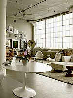 Wrigley lofts at 245 Carlaw Avenue are true hard live-work loft spaces with high ceilings and original factory windows