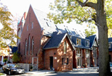 21 Swanwick Avenue Gothic Revival church was converted in 2009 to 10 multi-level lofts