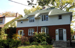 Some of the semi-detached houses in Bloor West Village are wide, with an almost square floor plan. They appear large from the street, but the square footage is small