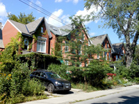 Roncesvalles Village house styles include Victorian townhouses, semi-detached and detached homes, many beautifully renovated