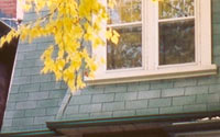 Roof with traditional tiles